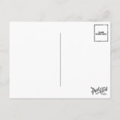 私をキャンディ・ケーンのユーモアのヴィンテージのクリスマスの冗談舐めて下さい シーズンポストカード (裏面)