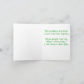 私をクリスマスツリーかんで下さい シーズンカード (内部)