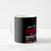 私をケシの父の日の贈り物と呼ぶ コーヒーマグカップ (正面左)