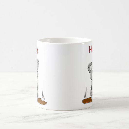 私をコアラのマグ抱き締めて下さい コーヒーマグカップ (中央)