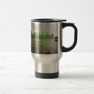 私をコーヒー・マグ雇って下さい トラベルマグ