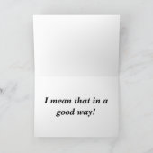 私をジンジャーブレッドマンかんで下さい シーズンカード (内部)