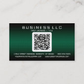 私をスキャンして下さい: 数値表示装置 名刺 (裏面)