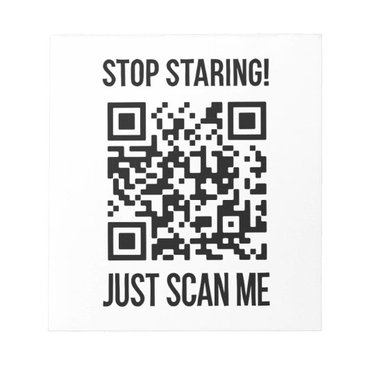 私をスキャン:あなたの魂を幸せにするものを行う ノートパッド (正面)