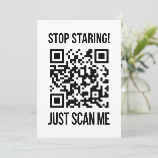 私をスキャン:あなたの魂を幸せにするものを行う 招待状 (スタンド正面)