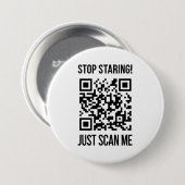 私をスキャン：あなたの魂を幸せにするものを行う 缶バッジ (正面&裏面)