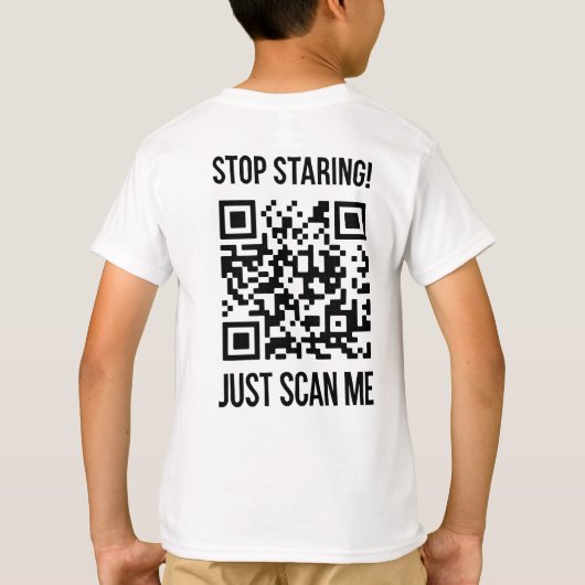 私をスキャン：あなたの魂を幸せにするものを行う Tシャツ (裏面)