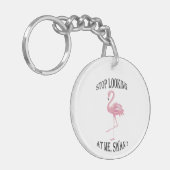 私をストップ見てSwan キーホルダー (正面左)