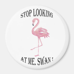 私をストップ見てSwan マグネット
