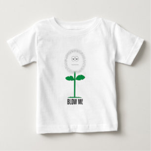 私をタンポポ吹いて下さい ベビーTシャツ