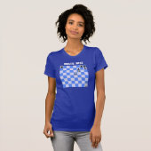 私をチェスのテーマのTシャツ合わせて下さい Tシャツ (正面フル)