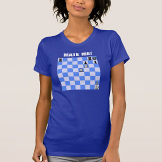 私をチェスのテーマのTシャツ合わせて下さい Tシャツ