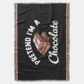 私をチョコレートバーにする スローブランケット (正面縦)