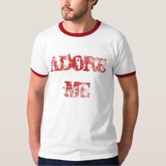 私をティー崇拝して下さい Tシャツ