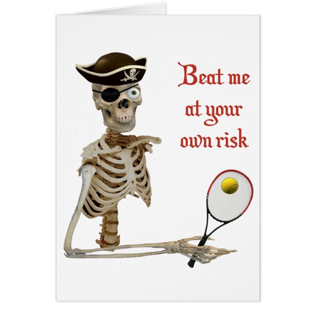 私をテニスの海賊打って下さい (正面)