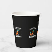 私をニンジンだと言う 紙コップ (正面)