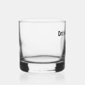 私をハロウィーンの目で飲む ウイスキーグラス (右)