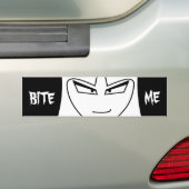 私をバンパーステッカーかんで下さい バンパーステッカー (車上)