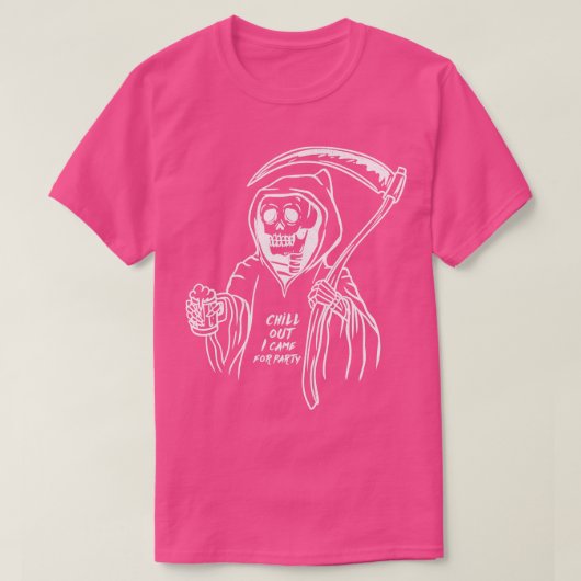 私をパーティー来に傾ける Tシャツ (デザイン正面)