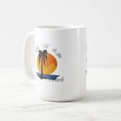 私をビーチに連れて行く – Summer Vibes Mug コーヒーマグカップ (正面左)