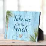 "私をビーチに連素朴れて" Light Blue Coastal Wood フォトプラーク<br><div class="desc">保1年の間あなたのハートに近い夏の思い出は、ロープ、サンゴのハート、沿岸の海の草の背のプラークと航海のこのビーチイのライトブルーの木で。ワークスペースに配置し、あなたの最も好きな幸せな場所に戻る準備をする。日素晴らし々のインスピレーションこのイーゼルバックプラークは簡単にパーソナライズできる。質問や要望があれば私に連絡して下さい。</div>