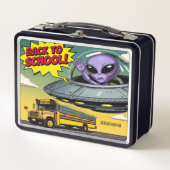 私をビーム…最初の期間まで! メタルランチボックス (正面)