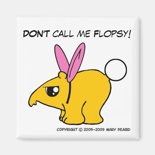 私をフロップスと呼ぶな マグネット (正面)