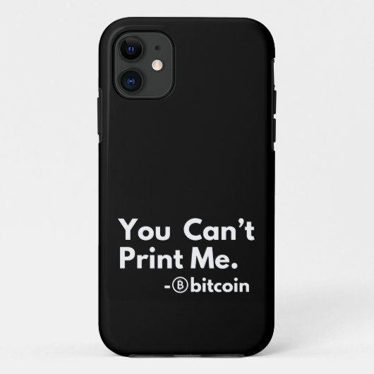私をプリントできない Case-Mate iPhoneケース (裏面)