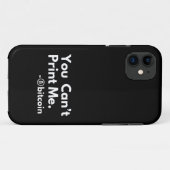 私をプリントできない Case-Mate iPhoneケース (裏面(横))