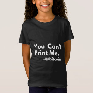 私をプリントできない Tシャツ
