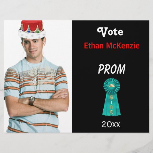 私をプロムキングに投票して（アクア） チラシ (正面)