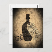 私をボトル飲んで下さい ポストカード (正面/裏面)