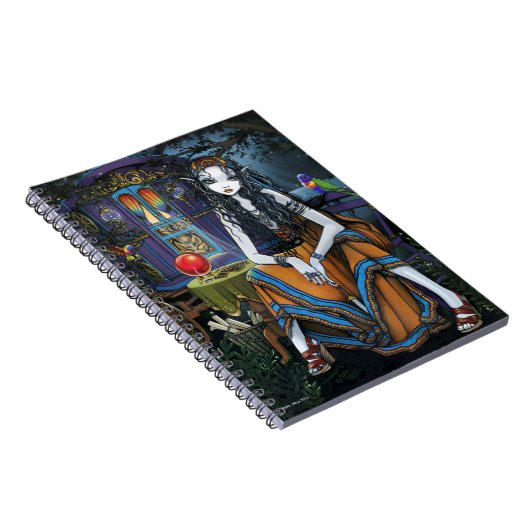 私をボヘミアのジプシーの占い師のノート覚えて下さい ノートブック (右側)