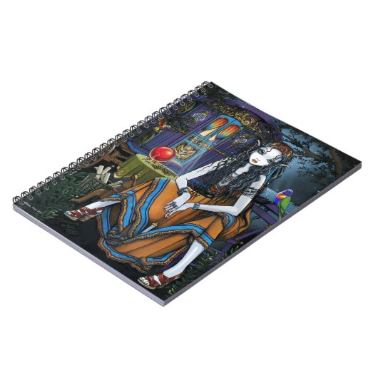 私をボヘミアのジプシーの占い師のノート覚えて下さい ノートブック (左側)