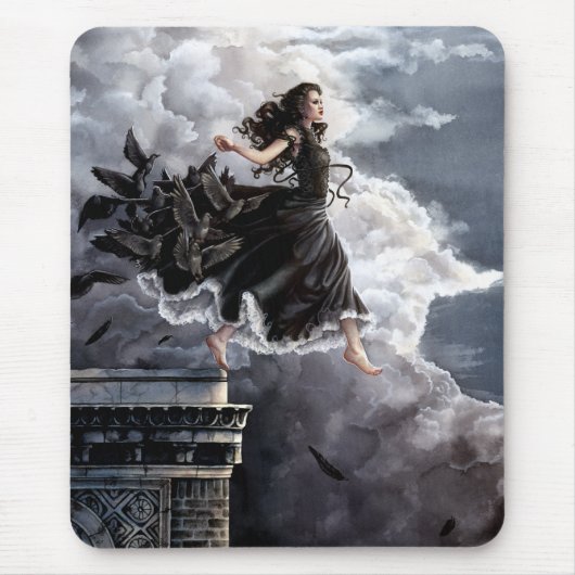 私をマウスパッドつかまえて下さい マウスパッド (正面)