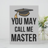 私をマスターと呼んで 招待状 (スタンド正面)