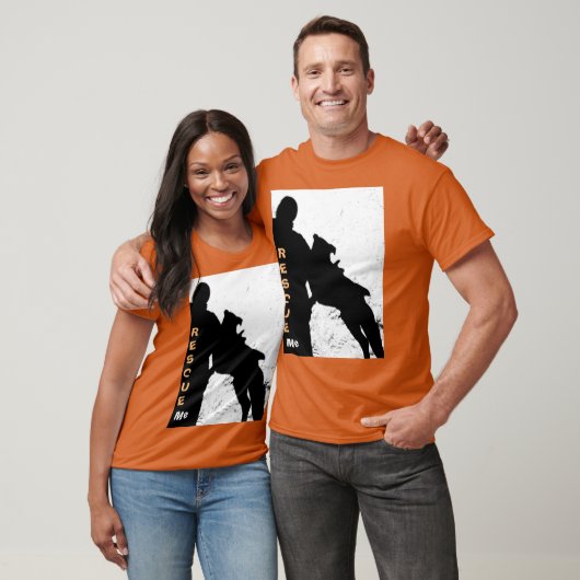 私をユニセックスなTシャツ救助して下さい Tシャツ (ユニセックス)