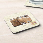 私をリボン得ました!! コースター (左側)