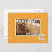 私をリボン得ました!! ポストカード (正面/裏面)