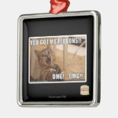 私をリボン得ました!! メタルオーナメント (左)