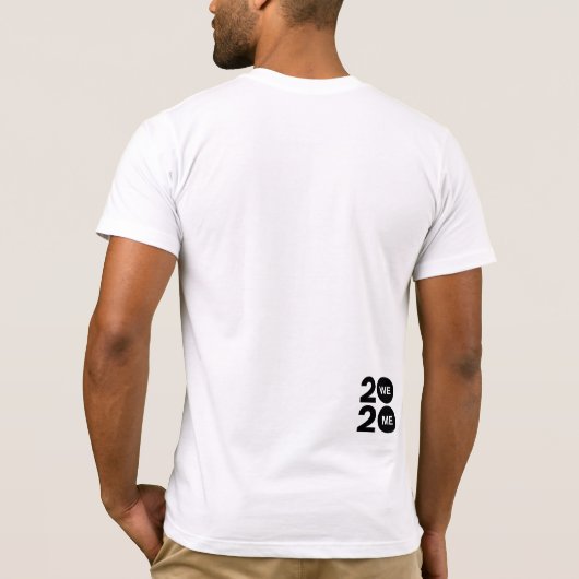 私を乗り越えた Tシャツ (裏面)