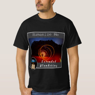 私を人間化 Tシャツ