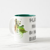 私を低音演じて下さい ツートーンマグカップ (正面左)