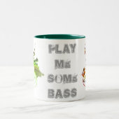 私を低音演じて下さい ツートーンマグカップ (中央)