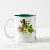 私を低音演じて下さい ツートーンマグカップ (左)