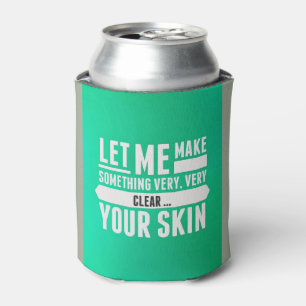私を何かに… skincareのcozieを取り除かせますことを許可して下さい 缶クーラー