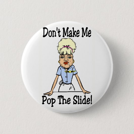 私を作らないで下さい 缶バッジ (正面)