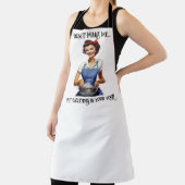 私を作らないで… エプロン (インサイチュ)