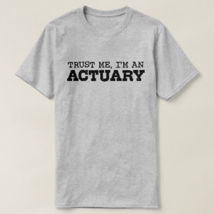 私を保険計理人と信じて Tシャツ