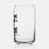 私を信じてアルコールのユーモアを踊ることができる ガラス缶 (左)